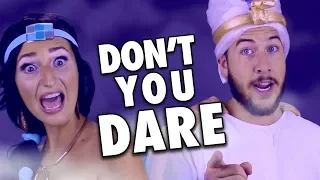 DON'T YOU DARE CLOSE YOUR EYES (Aladdin Parody)