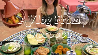 MOROCCO VLOG 🇲🇦| exploring medina of marrakech, perfect dreamy riad, essaouira fishing port