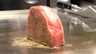 Tottori Wagyu Teppanyaki in Osaka - DAISEN -