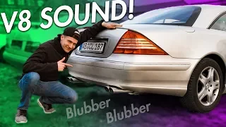 Endlich V8 Sound! | RB Engineering | Mercedes Benz C215 CL 500 Eisenmann