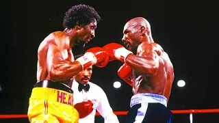 Marvin Hagler vs Thomas Hearns // "The War" (Highlights)