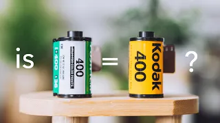 Comparing Fuji 400 (Made in USA) to Kodak Ultramax: Are they really the same?