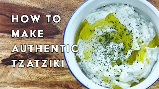 Evan Karas: How to make Tzatziki - Creamy & With Lots of Garlic