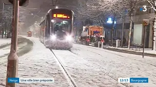 Neige : Dijon bien préparée