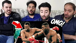 First Time Watching Mike Tyson Greatest Knockouts | Group Reaction!