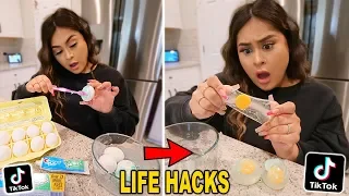 We TESTED Viral TikTok Life Hacks... (THEY WORKED) *PART 8*