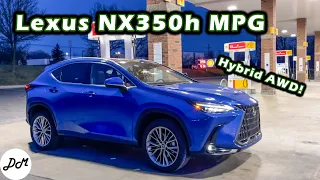 2022 Lexus NX350h – Fuel Economy Test | Real-world Highway MPG