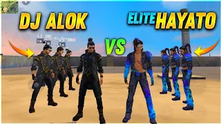 DJ ALOK VS ELITE HYATO FACTORY CHALLENGE | 4 VS 4 WHO WILL WIN ?| | A_S GAMING FREE FIREl