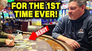 Blackjack - I Gambled $2,000 &  Bought Back In at the Casino!