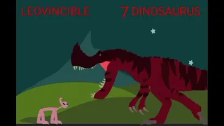 LEOVINCIBLE VS DINOSAURS | DRAWING CARTOONS 2