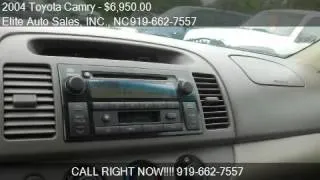 2004 Toyota Camry LE Carfax 1 Owner - for sale in Raleigh, N