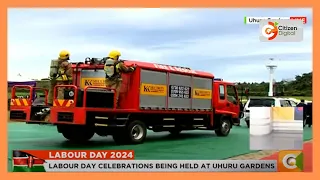 Different companies display their prowess during labour day celebrations at Uhuru Gardens