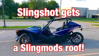 Polaris Slingshot gets a slingmods roof!