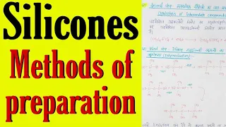 silicones structure, silicones methods of preparation, inorganic polymer, knowledge adda, bsc 3rd