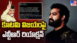 కూటమి విజయంపై ఎన్టీఆర్ రియాక్షన్ | Jr NTR Reacts on AP Elections Result - TV9