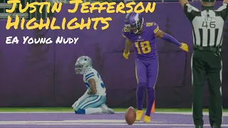 Justin Jefferson Highlights | "EA" Young Nudy