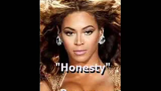 "Honesty" Beyonce (letra/lyrics) English/ Spanish