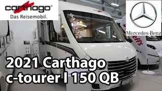 Carthago c-tourer I 150 QB 2021 Motorhome 7,59 m