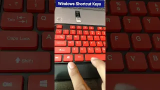 windows Shortcut Keys ll Computer Shortcut Keys #shorts