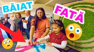 👫BĂIEȚEL sau FETIȚĂ?❓ Reacția mea la Baby Gender Reveal Party. Botezul lui Mia / Genul copilului