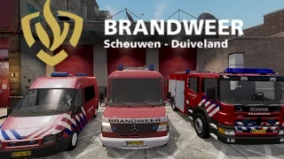 GTA IV - Firefighter Mod - Dutch Fire Dept / Brandweer