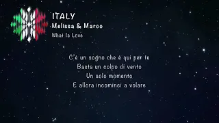 Melissa & Marco - What Is Love (Italy) 🇮🇹 JESC 2018
