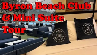 Byron Beach Club & Mini Suite Tour on P&O Pacific Encounter/Adventure