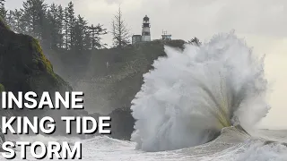 "Battling the Elements: King Tides and Storms Test Resilience of Oregon and Washington Coast Towns"