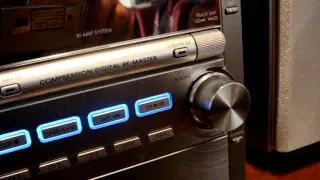 Panasonic SC-PM28 HiFi Stereo Sound System - 5 CD, Cassette, Aux (iPod), Radio