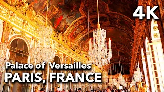 Palace of Versailles, Paris, France | 2019 4K