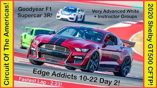 2020 Shelby GT500 CFTP COTA! Craziest track day video yet! EA D2!