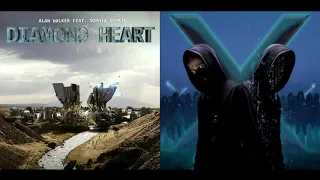 Diamond Heart ✘ Unity [Remix Mashup] - Alan Walker ft. Sophia Somajo (Alan x Walkers)