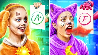 İyi Öğretmene Karşı Kötü Öğretmen! Okulda CatNap vs DogDay! Gülümseyen Yaratıklar Poppy Playtime 3!