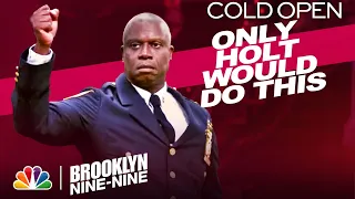 Cold Open: Holt's Halloween Heist Announcement - Brooklyn Nine-Nine