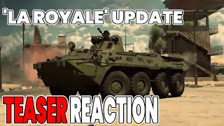 'LA ROYALE' UPDATE TRAILER REACTION | War Thunder