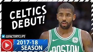 Kyrie Irving Full Highlights vs Cavaliers (2017.10.17) - 22 Pts, 10 Ast, Celtics Debut!