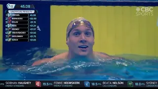 Caeleb Dressel 100m Freestyle American Record ISL Final