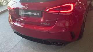 New 2020 A45S AMG (Start up/light revving)