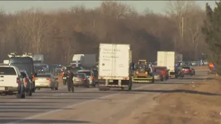 Officer-involved shooting closes part of I-270