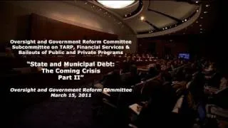 "State and Municipal Debt: The Coming Crisis? Part II"