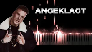 BONEZ MC - ANGEKLAGT | Piano Cover, Instrumental Karaoke