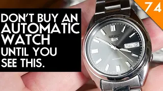 5 things you need to know before you buy your first automatic watch.