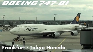 Lufthansa Boeing 747-8I Flight LH716 Frankfurt - Tokyo Haneda