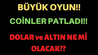 HSBC'den DOLAR TAHMİNİ!! ALTIN NE OLACAK?? COİNLER PATLADI!! #BİTCOİN