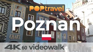Walking in POZNAN / Poland 🇵🇱- Around the Old Town in Winter - 4K 60fps (UHD)