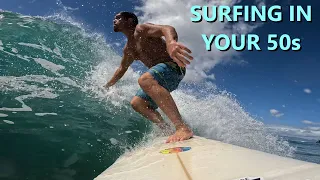 Shortboard Surfing in Your 50s | Oahu, Hawaii