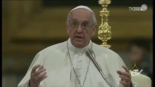 Papa Francesco parla del Sinodo dei Giovani