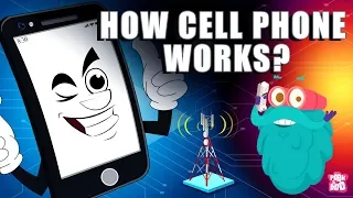 How CELL PHONE Works? | What Is A MOBILE Phone? | SMART PHONE | The Dr Binocs Show | Peekaboo Kidz