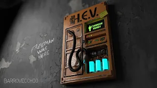 Half life HEV charging suit and Black Mesa Vox Announcements remix/beat