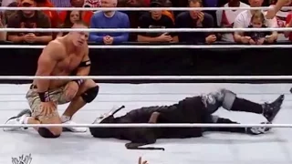 A horror movie icon attacks John Cena- Raw, Oct. 31, 2016 Full HD 720